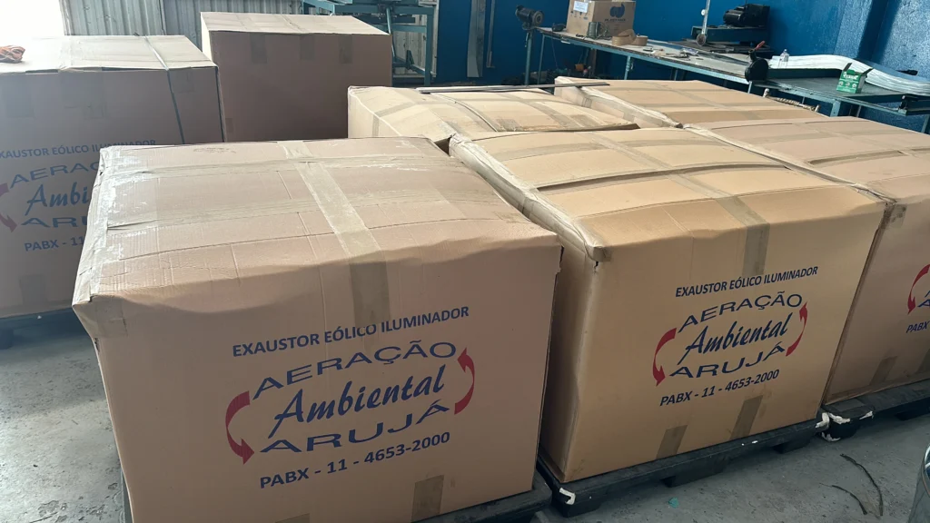 Kit Exaustor Eólico enviamos para todo o Brasil