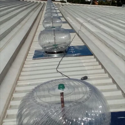 Exaustor Eólico Iluminador